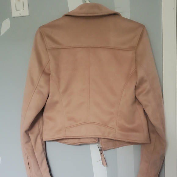 Abercrombie faux suede leather jacket - Picture 2 of 3